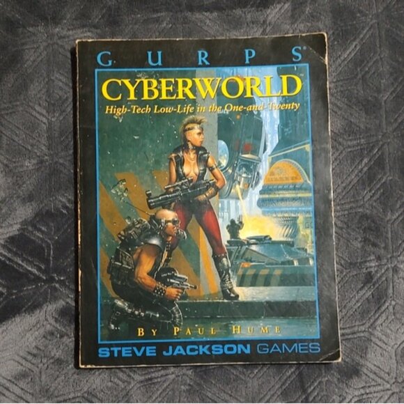GURPS Cyberworld SJG RPG Sourcebook 1993 - Picture 2 of 6